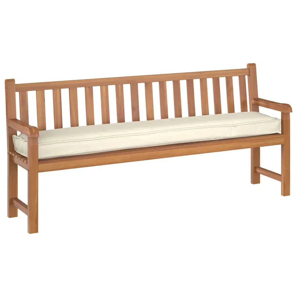Cuscino per pallet Crema 200 x 40 x 8 cm Tessuto Oxford 42001680