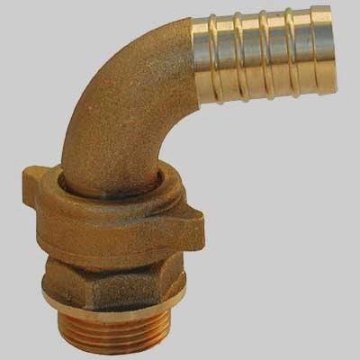 RACCORDO CURVO PER POMPA OTTONE  11/2 x 40     MADE IN ITALY