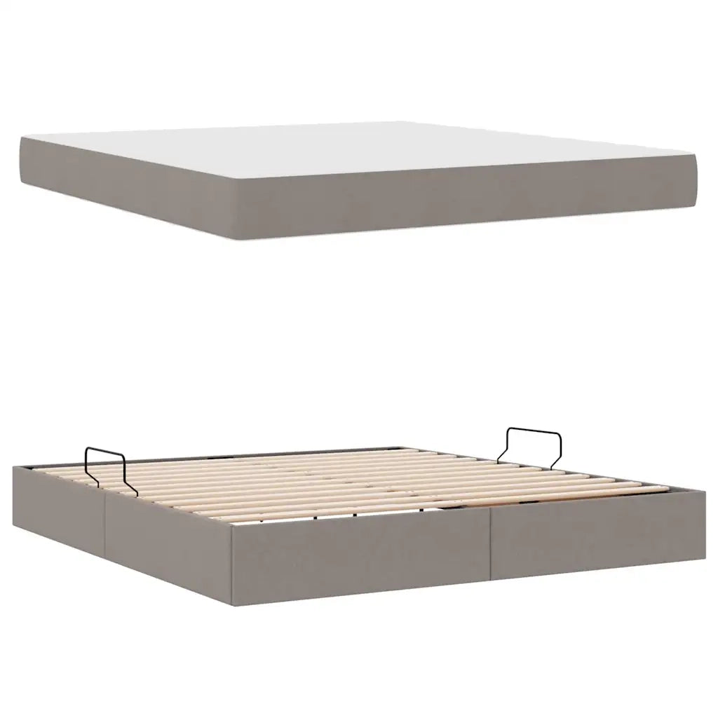 Letto con contenitore e materasso Talpa 160 x 200 cm Poliestere 3399673