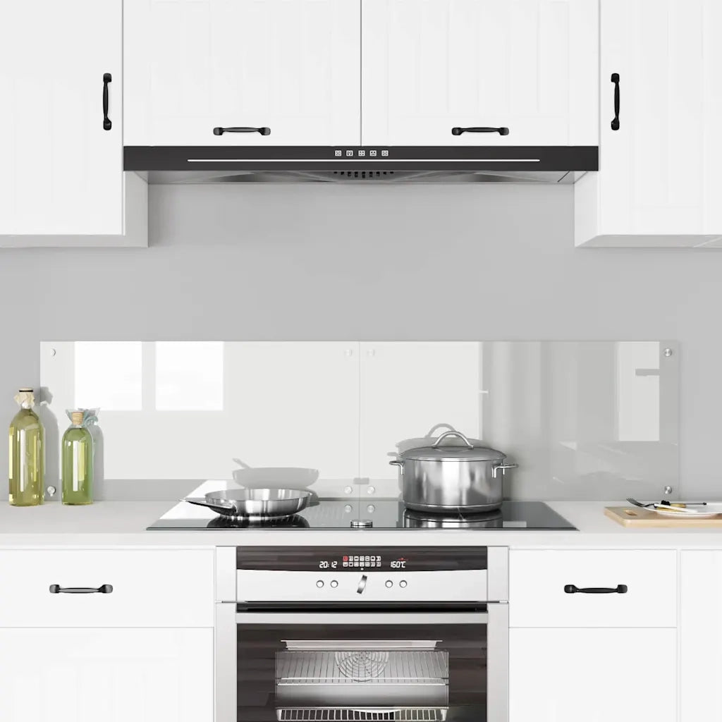 Schienale da cucina 2 pcs Trasparente 80 x 40 cm 3415533