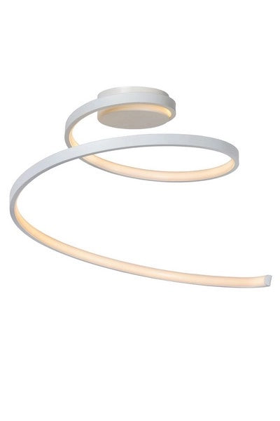 Plafoniera LED Maxence bianca moderna Lucide 24W 46cm