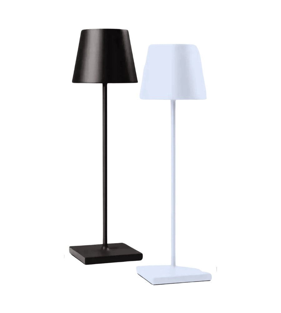lampada da tavolo ricaricabile k-light bianco