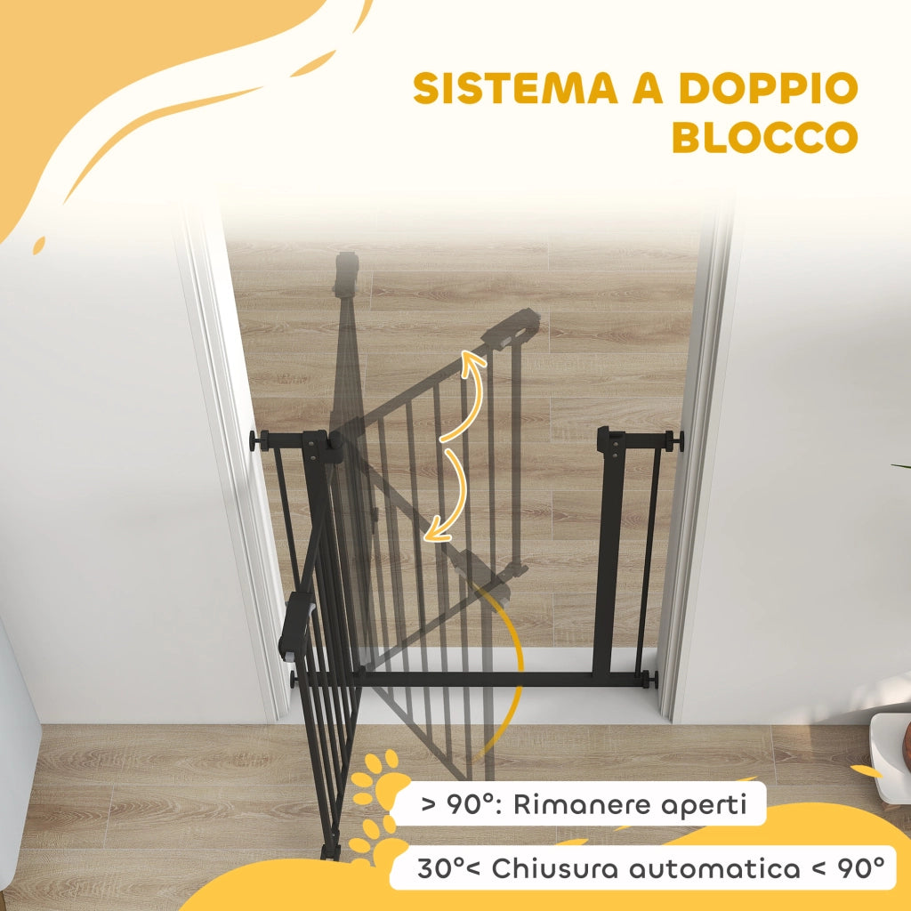 Cancellino per Cani ¨C Minimal ¨C Nero 68x77 cm