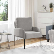 Divani con cuscino 55cm Grigio chiaro Legno compensato 42023438