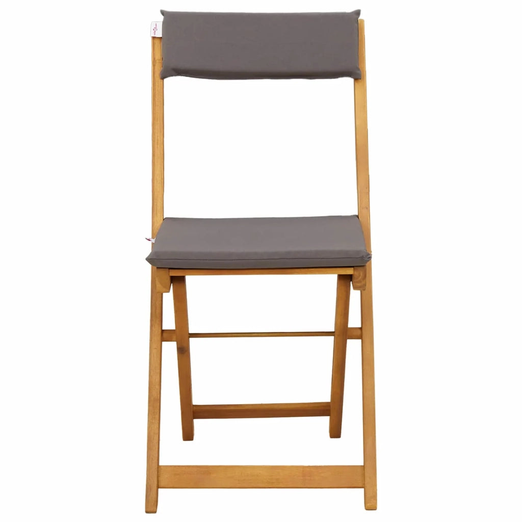 Sedie Bistro da Giardino 8 pz | Sedie da Esterno Grigio Scuro 40 x 53 x 80 cm