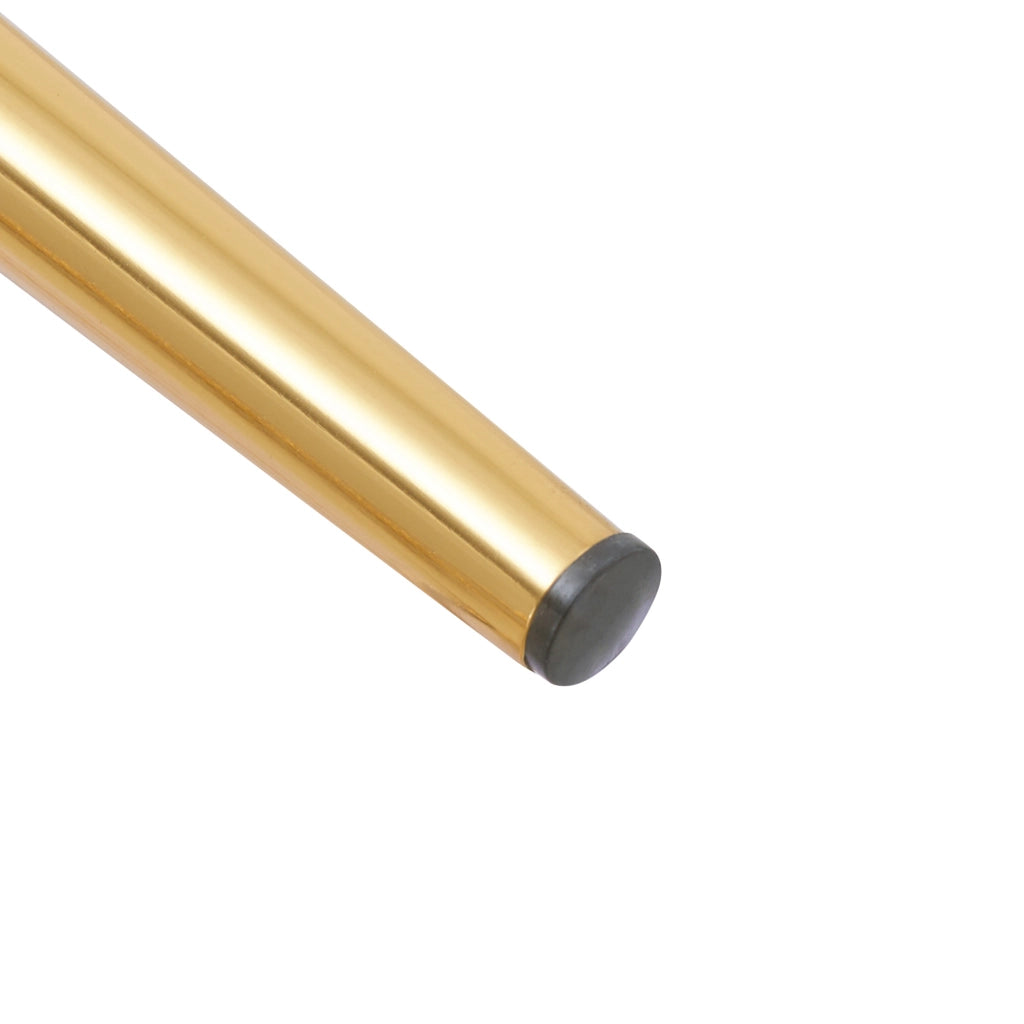Set di 4 sgabelli da bar trasparenti con struttura in metallo argento/oro/nero, sedie dal design moderno per cucina, bar o sala da pranzo (solo sedie,