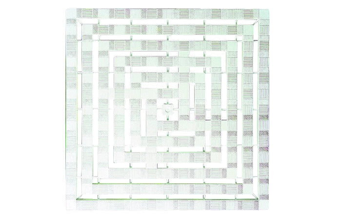 PEDANA PIATTO DOCCIA 60 x 60- Bianco- DH- pezzi 1