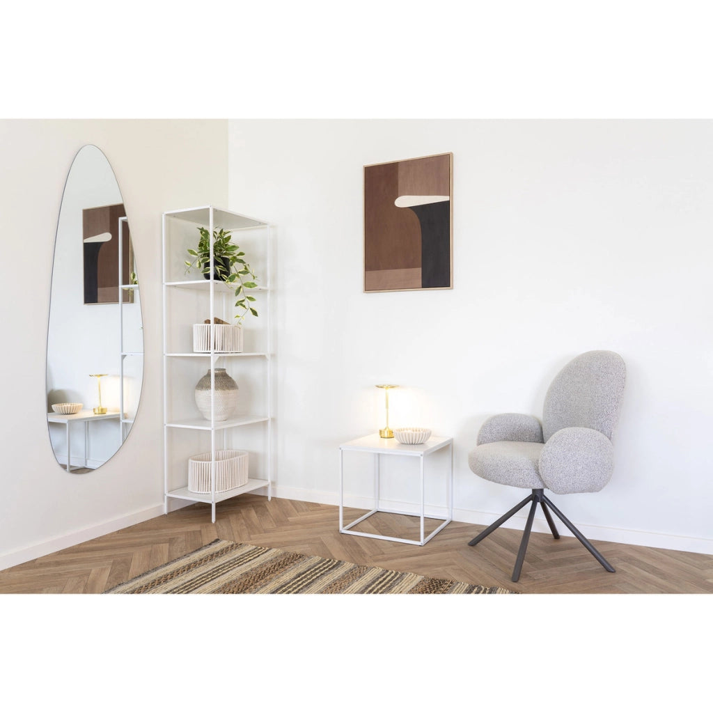 Libreria Vita, Bianco, Metallo, 36x51x170 cm
