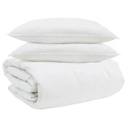 Set di Piumoni con cuscino 3 pz | Duvet Bianco Piuma d'anatra