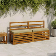 Cuscini per Panchina a 2 Pezzi VUGHT 2 pcs 100% Poliestere 950417