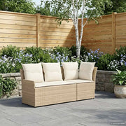 Sofa da giardino-Divano con braccioli da giardino con divano angolare 2 Pezzo 156156