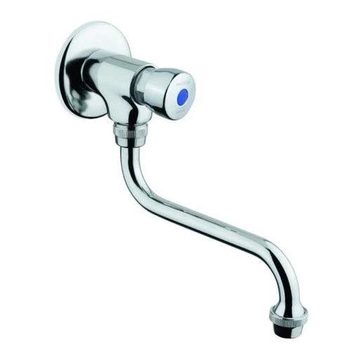 Rubinetto temporizzato a pulsante IDRAL cromo 15s