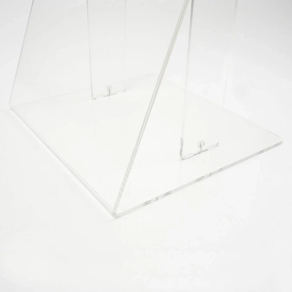 Podio Leggio in plexiglass Modello Z conferenze Eventi Congressi