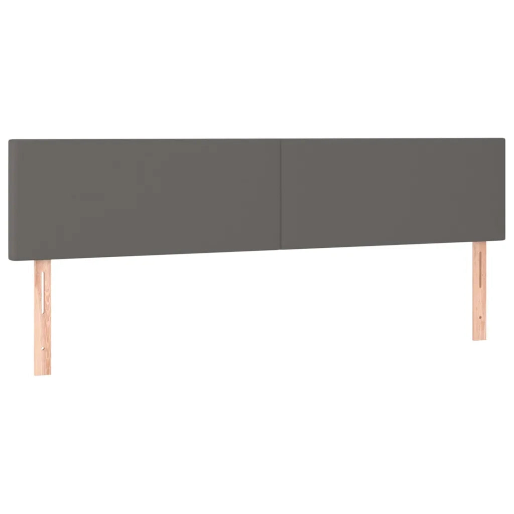 Giroletto a Molle con Materasso Grgio 180x200 cm in Similpelle 3127209
