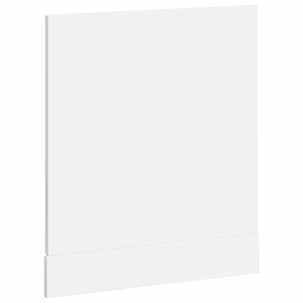 Pannello Lavastoviglie Kalmar Bianco Lucido 60x1,5x57 cm