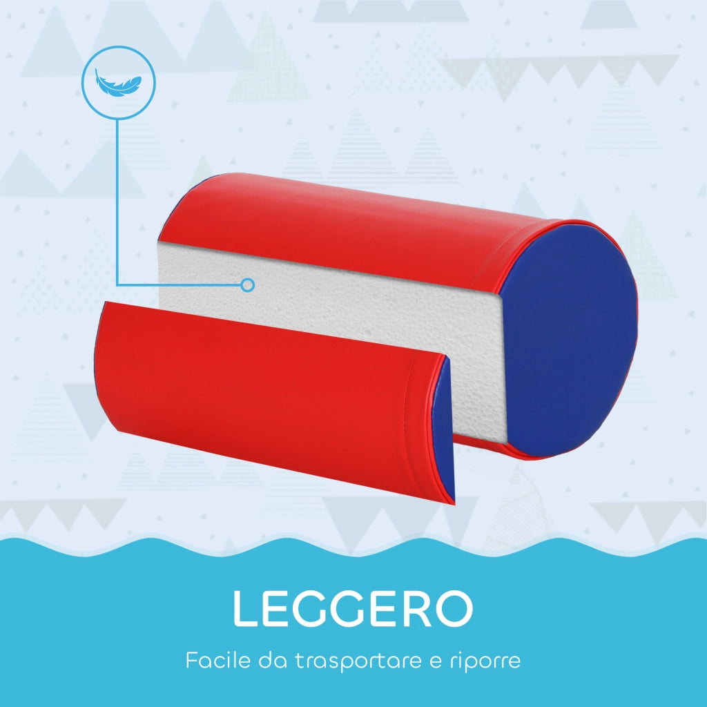 Blocchi Morbidi per Bambini 1-3 Anni con 5 Pezzi ¨C Minimal ¨C Multicolore
