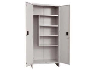 ARMADIO PORTASCOPE IN METALLO A DUE ANTE SMONTATO  cm.60x40x180h.    PROMETAL