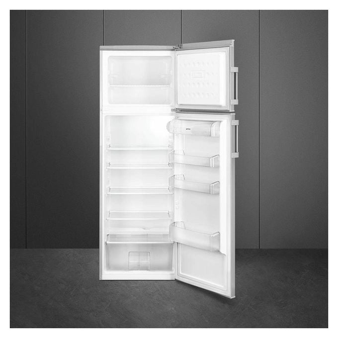 Smeg FD32ES frigorifero con congelatore Libera installazione 306 L E Argento