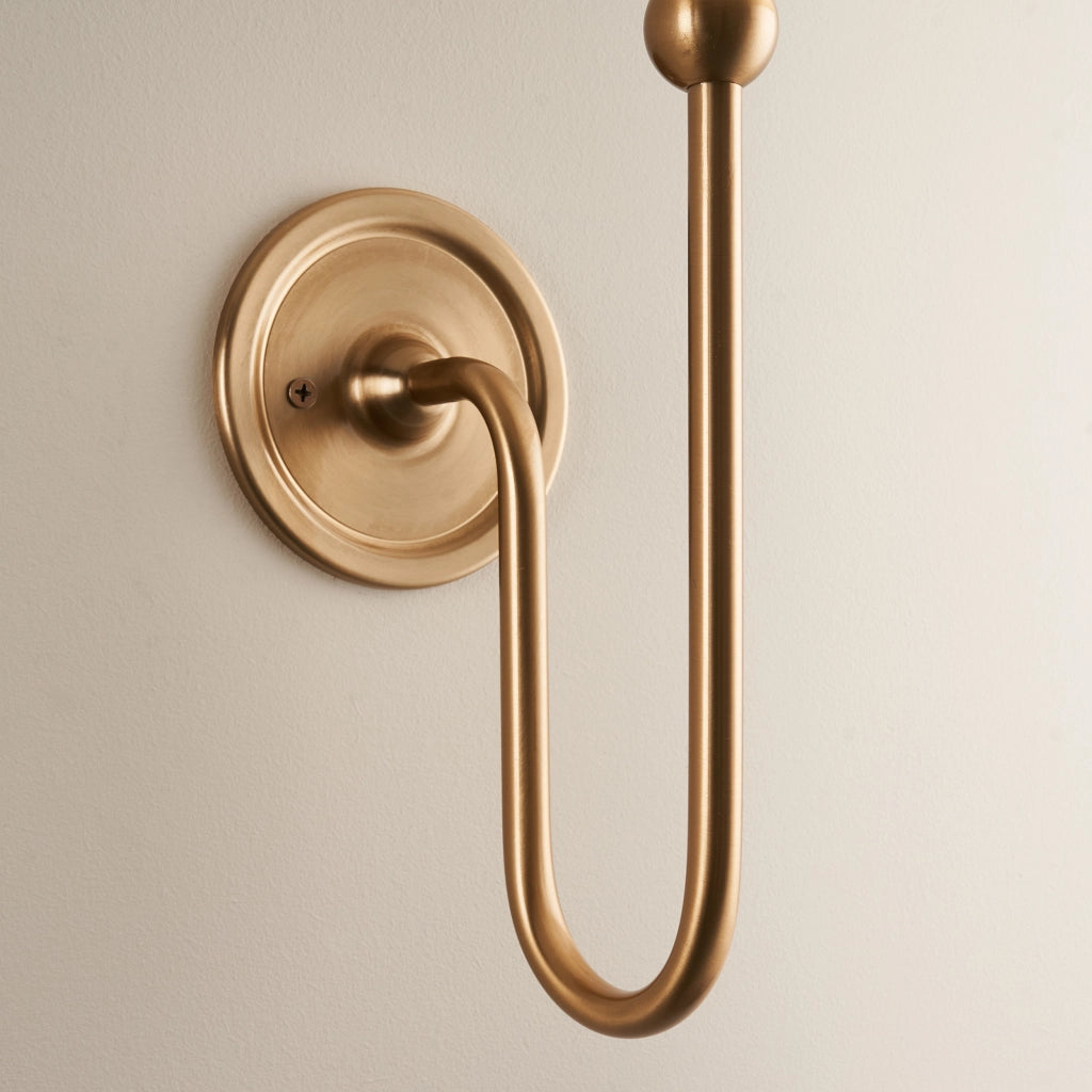 Applique Santiago ottone anticato B22 1 luce Endon