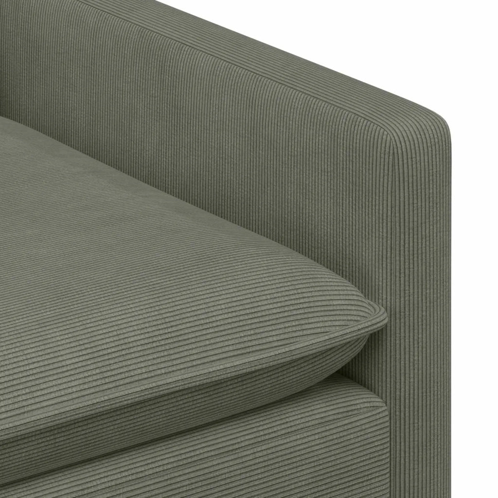 Divano Grigio Chiaro 156 x 81 x 87,5 cm Tessuto 42028855