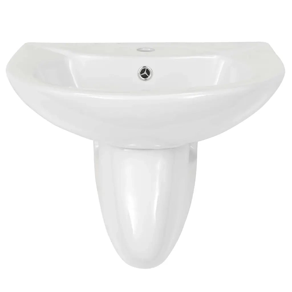 Lavabo Bianco 52 x 45 x 49 cm Ceramica Smaltata 143007