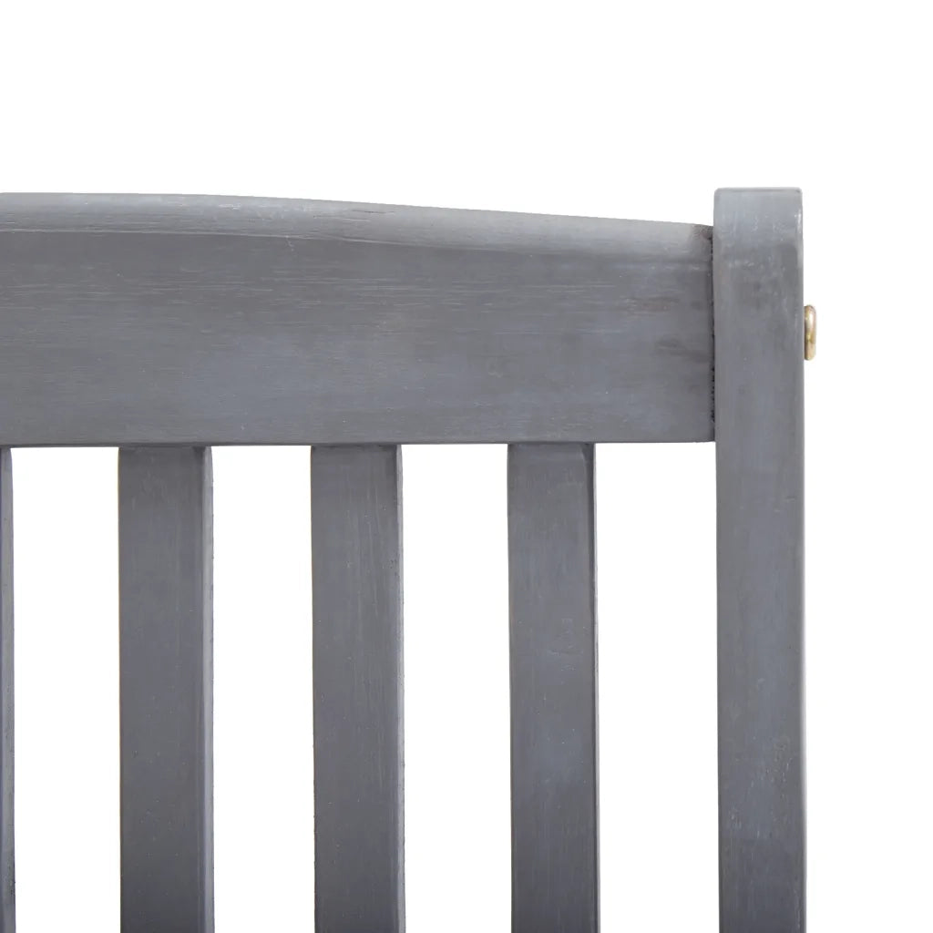 Sedie da Giardino Pieghevoli 4pz con Cuscini in Massello Acacia 3064579