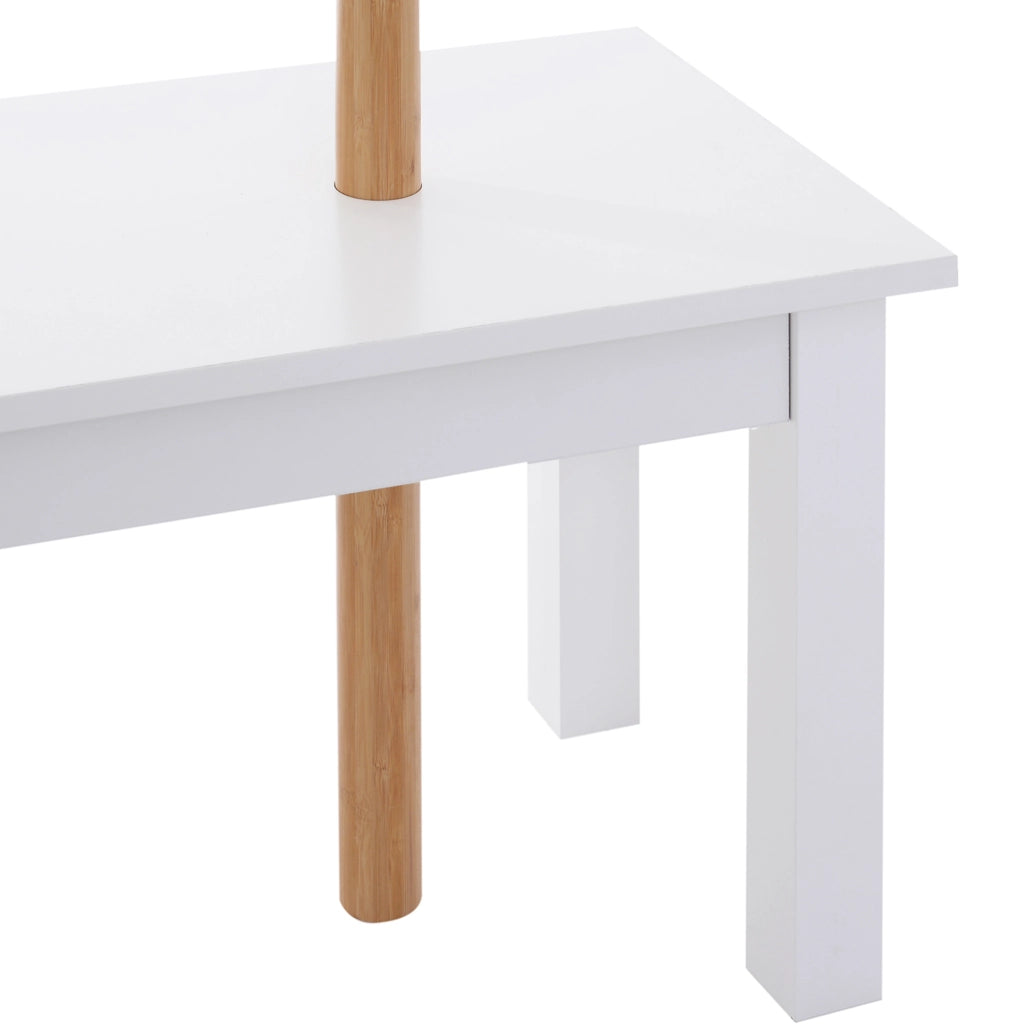 Appendiabiti con panca ¨C Minimal ¨C Bamb¨´ e MDF 80x30x180cm
