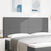 Testiera LED con testiera Grigio chiaro 200 cm Tessuto in Cords 3338338
