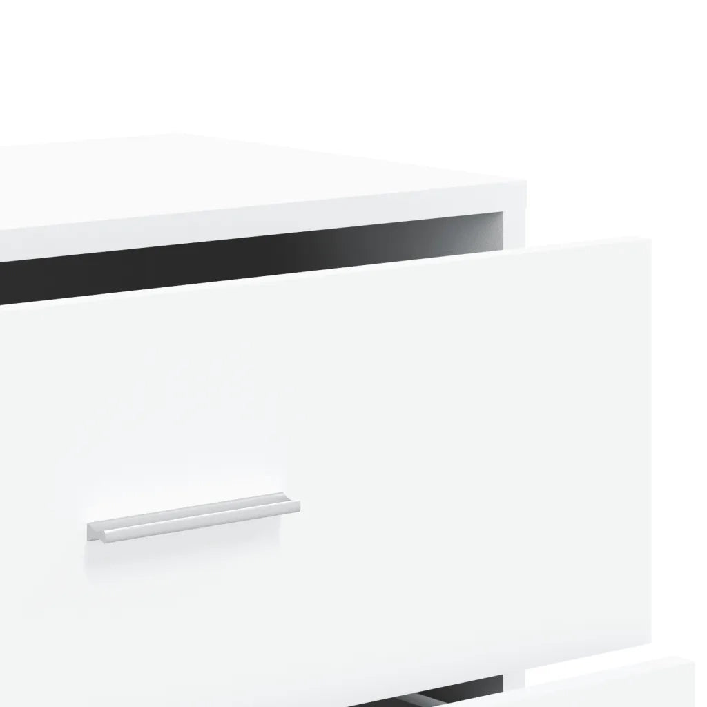 Credenza | Madia | Buffet da pranzo | Armadio da pranzo Bianca 60x31x84 cm in Legno Multistrato