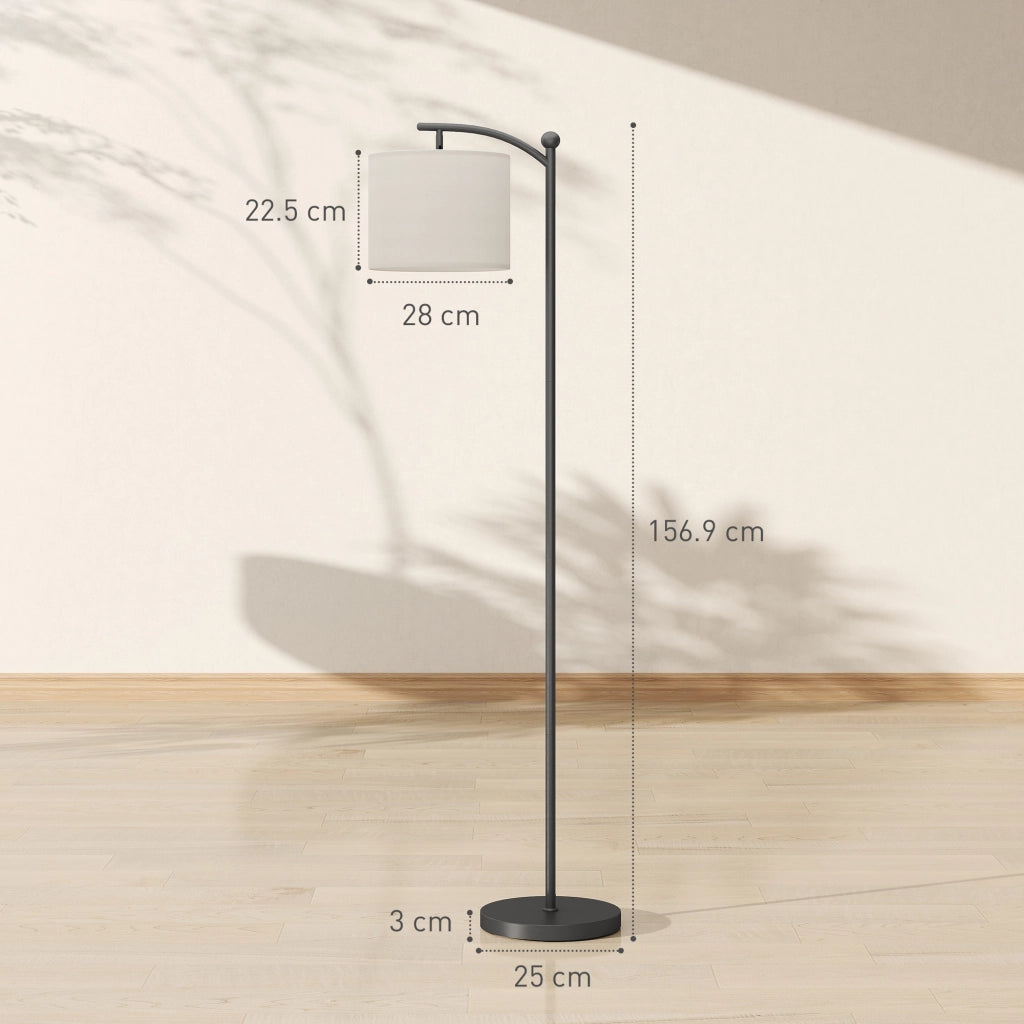 Lampada da Terra LED Dimmerabile con Telecomando ¨C Zephmum ¨C Nero