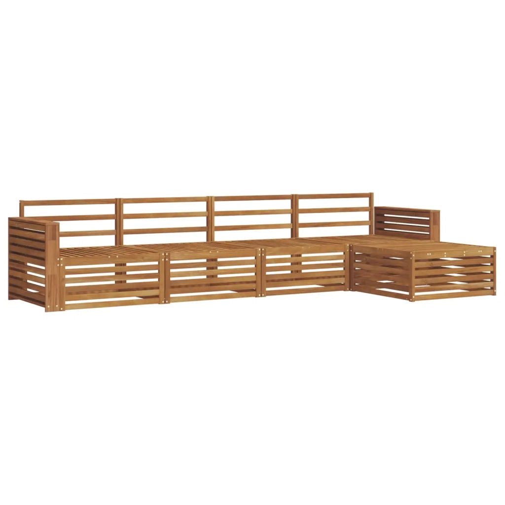 Set di divani da esterno 5 pcs Naturale 3373304