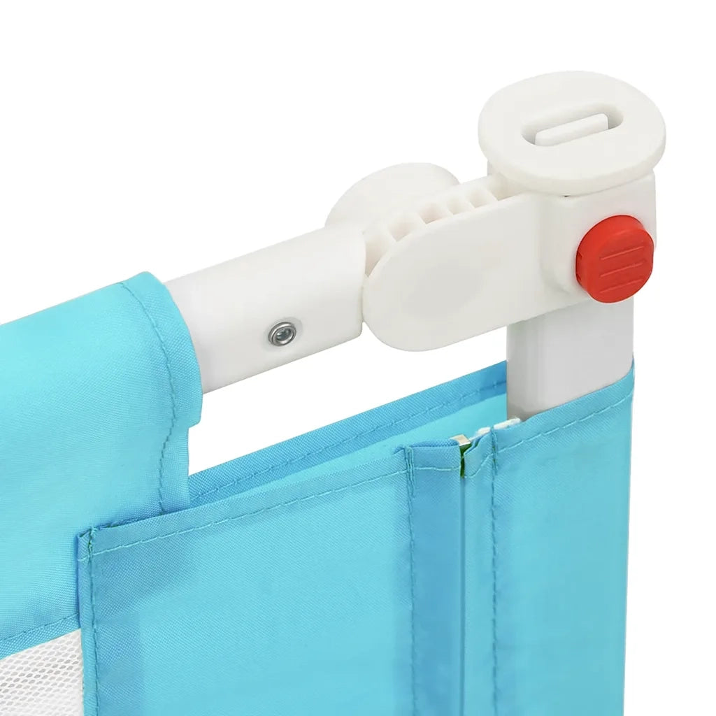 Sponda Letto di Sicurezza per Bambini Blu 120x25 cm in Tessuto CFW1159722