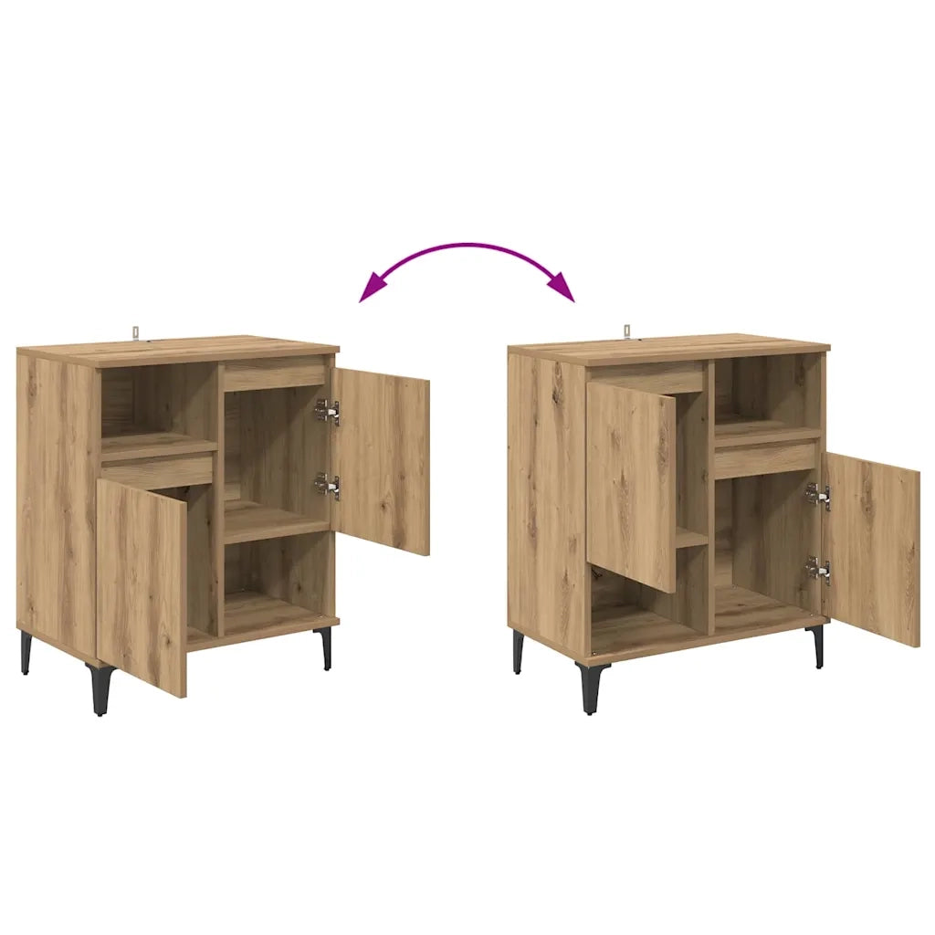 Credenza | Sideboards 3 pcs Rovere artigianale 60 x 35 x 70 cm