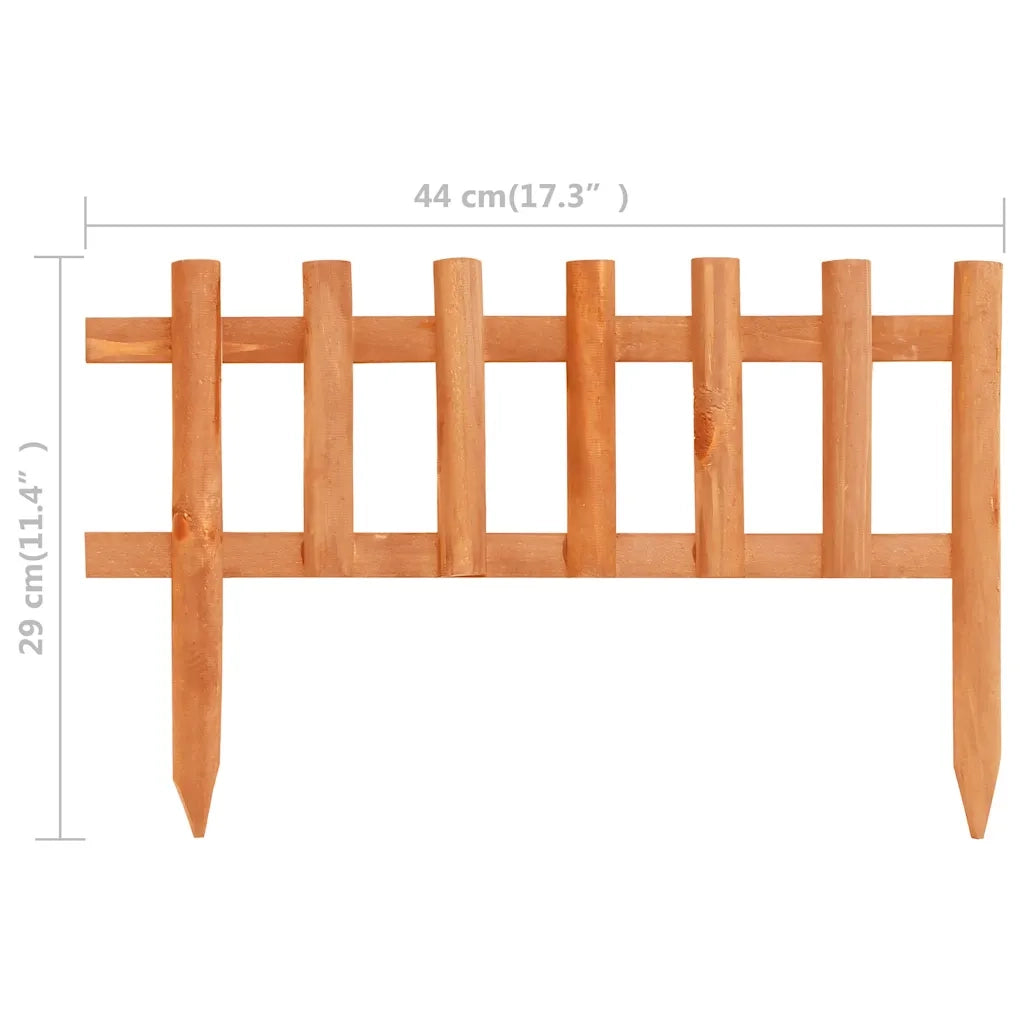 Bordature per Prato 10 pz in Legno di Abete 4,4 m CFW5576504