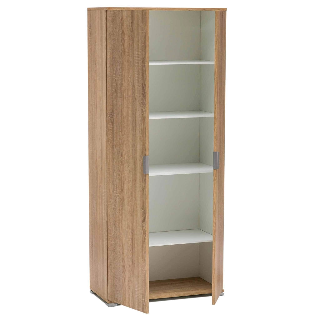 Armadio due ante 180 in Legno Composito cm 75x38x174 - MALCOLM