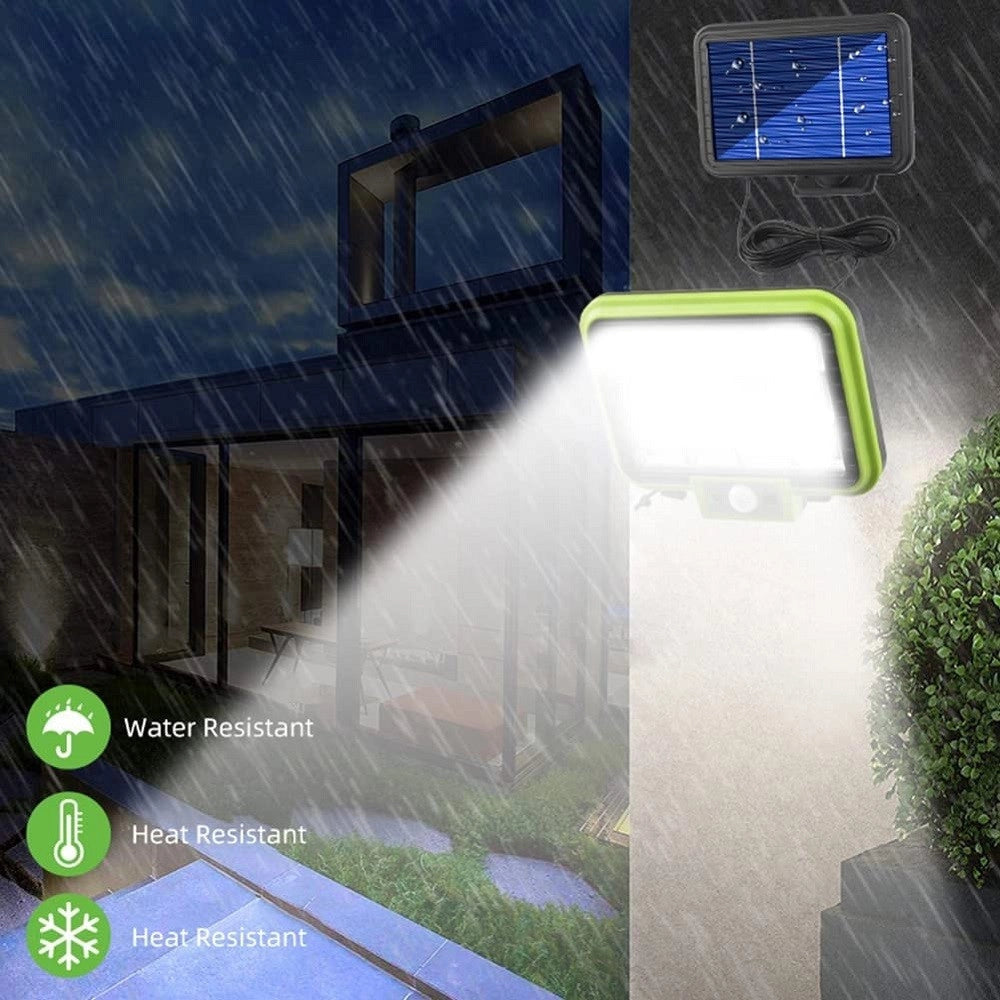 Trade Shop - Lampada A Energia Solare Sensore Movimento 3 Modalità Impermeabile Scale Giardino -