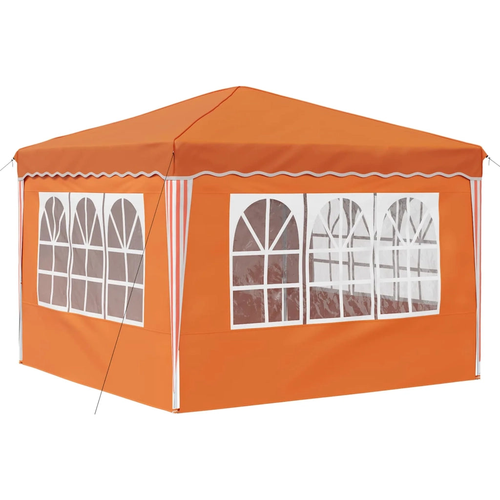 Tenda per feste a pop-up Arancione 288 x 288 x 245 cm 42019778