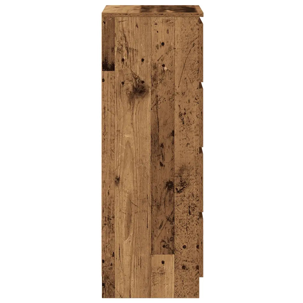Credenza Legno Antico 37,5x35x99 cm in Legno Multistrato 861704