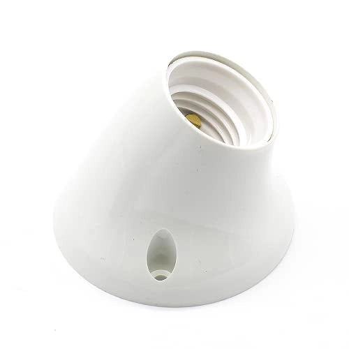 PORTALAMPADA A PARETE E27 - Bianco