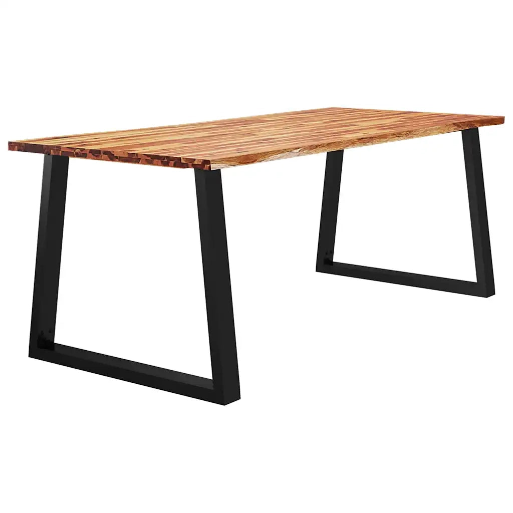 Tavolo da Pranzo | Tavolo da cucina Bordi Vivi 200x90x75 cm Legno Massello Acacia
