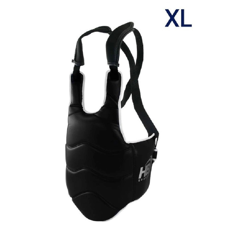 Trade Shop - Corpetto Protezione Totale Busto Double-face Ultra Resistente Boxe Arti Marziali -