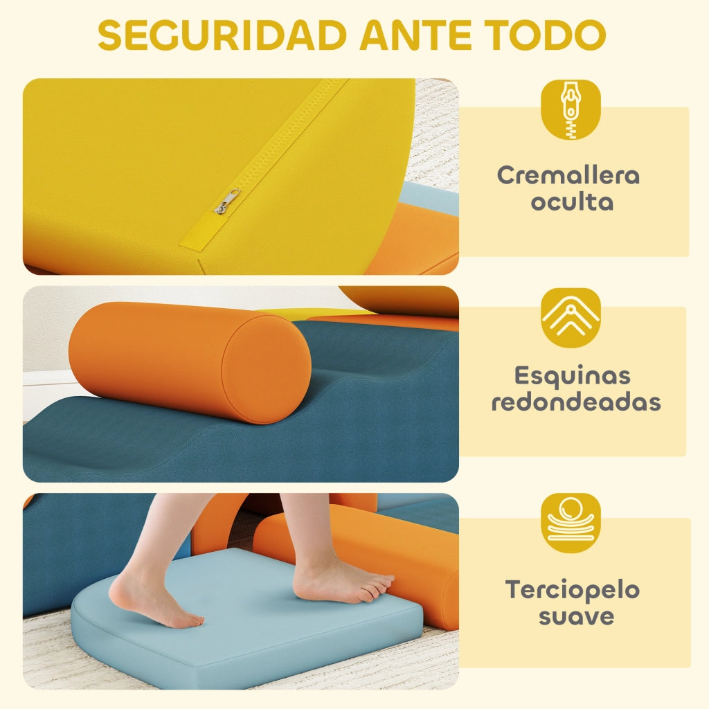 Blocchi di Schiuma per Bambini ¨C Zephmum ¨C Multicolore 90x90x90