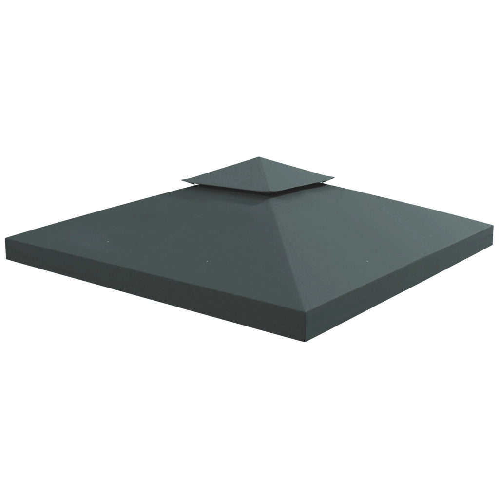 Tetto Gazebo 3x3m 2 Livelli ¨C Minimal ¨C Grigio Antracite
