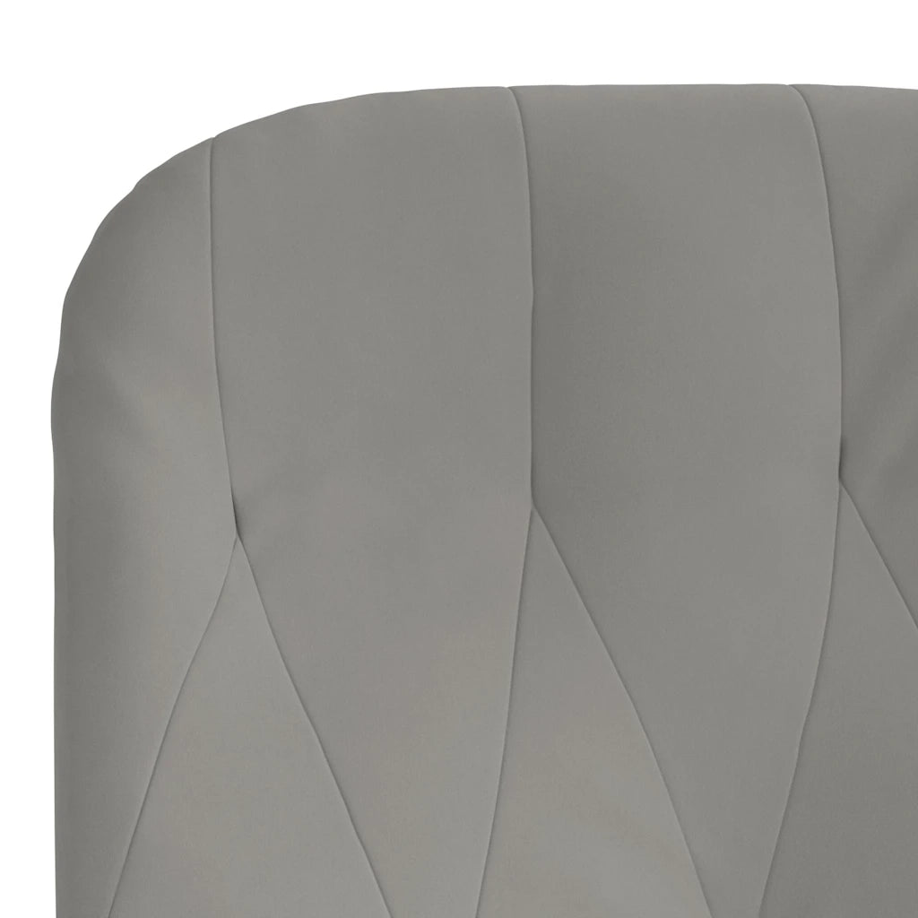 Poltrona Relax Grigio Chiaro in Velluto 341218