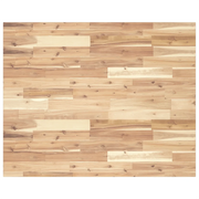 Piano Tavolo | Superficie Tavolo | Piano Scrivania Rettangolare 100x80x2cm Legno Massello di Acacia