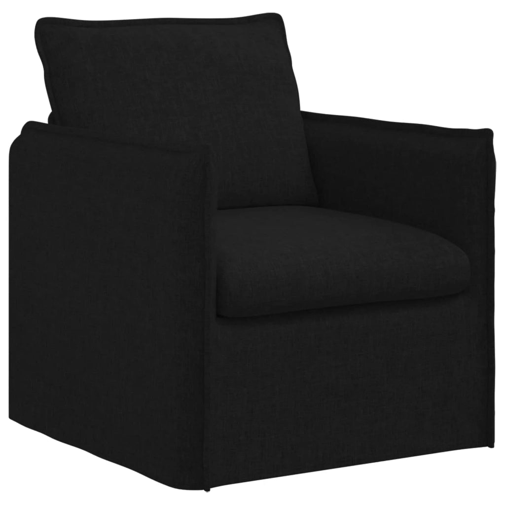 Divano Nero 75 x 82 x 85 cm Tessuto 42024506