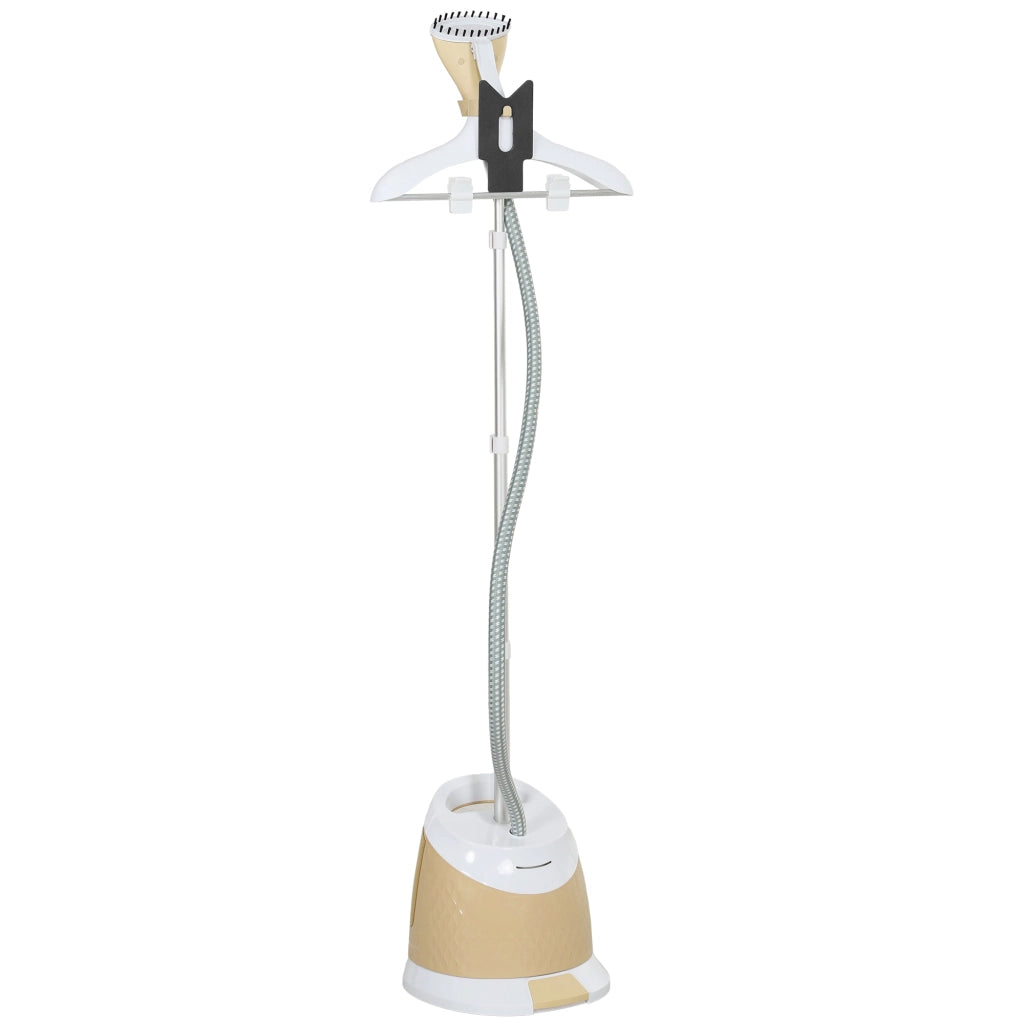 Ferro da Stiro Verticale a Vapore 1800W con Serbatoio 1.8L, Altezza Regolabile e Accessori, Oro