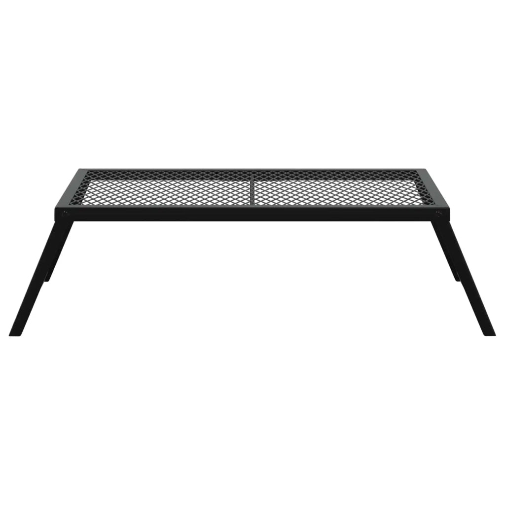 Griglia da Campeggio Pieghevole Nero 58 x 31 x 2 cm 42030066