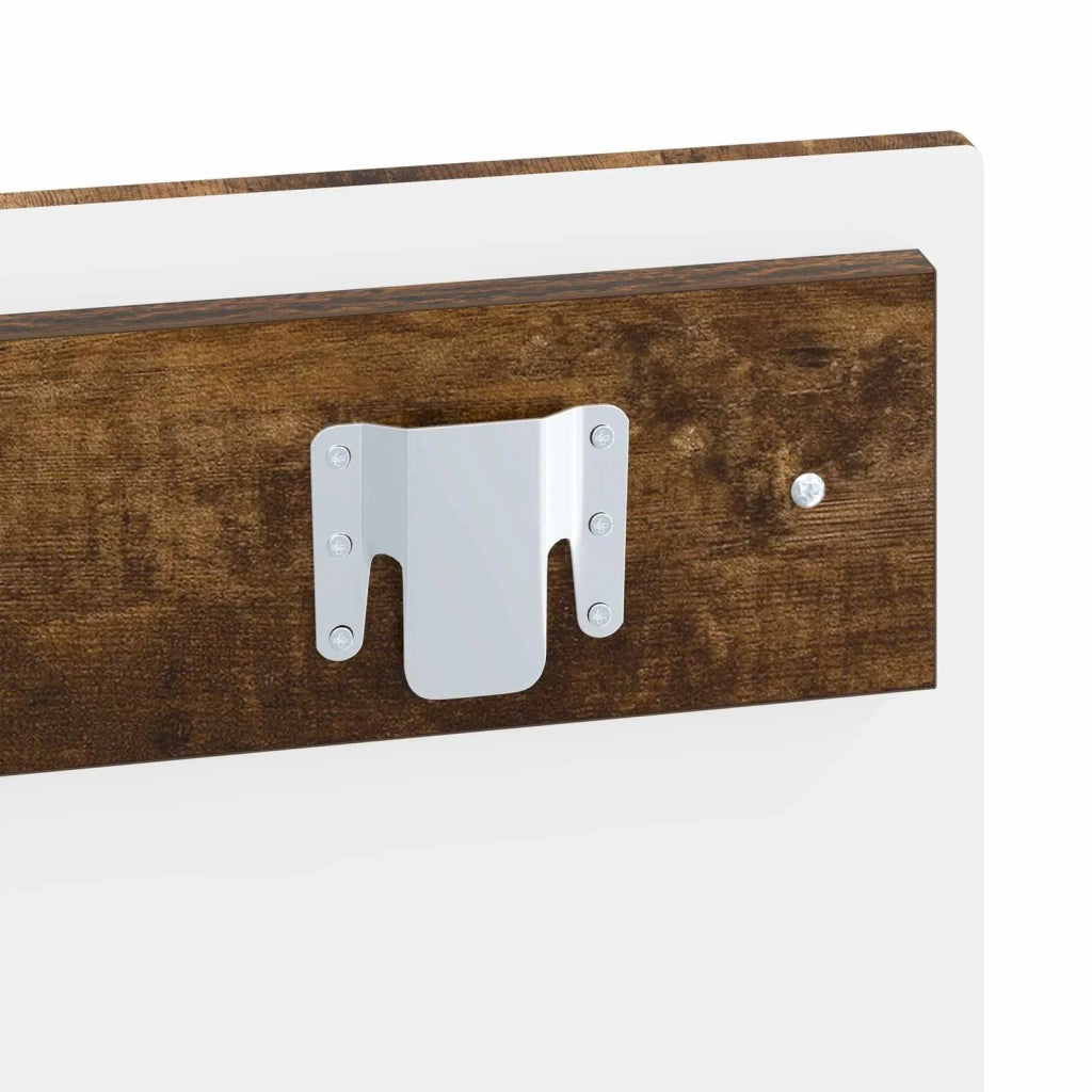 Testiera da Muro ZWOLLE Rovere Fumo Legno ingegnerizzato 896510