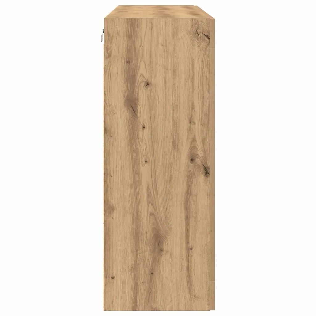 Armadi da Parete 2 pcs Rovere artigianale 69,5 x 34 x 90 cm 3334306